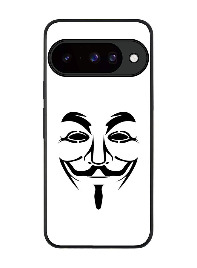 Stylizedd For Google Pixel 10 Case,Slim fit Camera Protection, Shockproof Thin Phone cover  - Vendetta Mask - Image 1